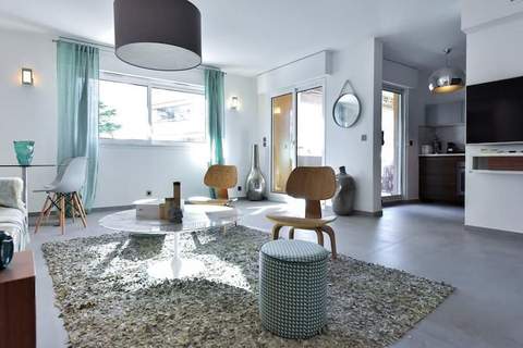 Résidence 4 Pièces Refait à Neuf, 3 Min De La Croisette - Ferienunterkunft in Cannes (6 Personen)