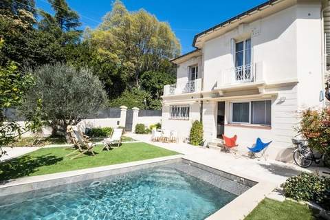 Résidence Maison Et Piscine Chauffée 5min à Pied Du Centre ! - Ferienunterkunft in Cannes (8 Personen)