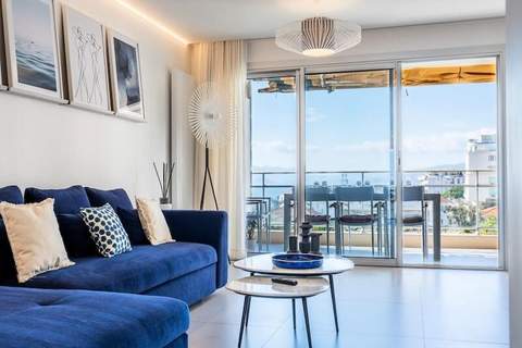 Résidence 4 Pièces Vue Mer, Terrasse Et Parking - Ferienunterkunft in Cannes (6 Personen)