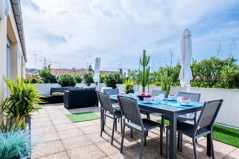 Résidence Rare ! Rooftop 120m² 5min à Pied Du Centre - Ferienunterkunft in Cannes (5 Personen)