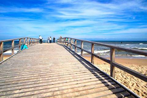 Domki wakacyjne dla 5 osób Sarbinowo - Ferienunterkunft in Sarbinowo (6 Personen)