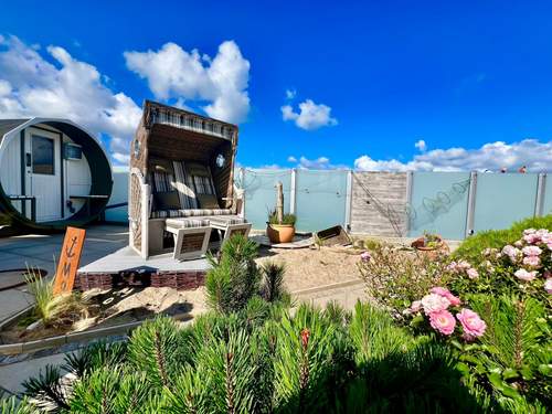Ferienwohnung in Dagebüll mit Balkon.