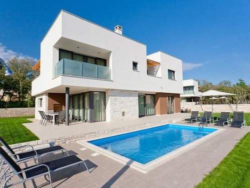 Ferienhaus Designvilla mit Dachterrasse und Panoramablick