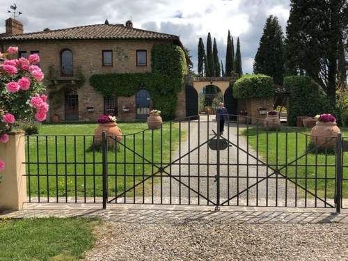Ferienwohnung Wunderschöne Wohnung in Chiusi mit Gemeinschaftspool mit Panoramablick