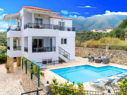 Ferienhaus Nettes Ferienhaus in Georgioupoli mit Garten, Grill und Terrasse und Panoramabl
