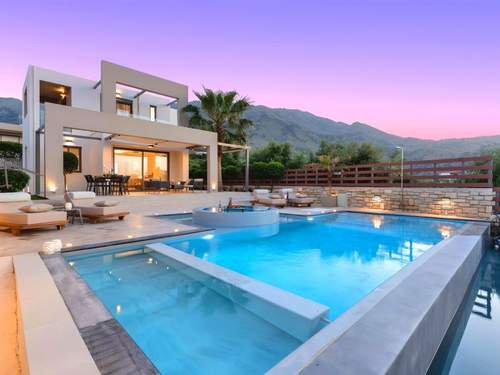 Ferienhaus Minoas Villa mit Whirlpool