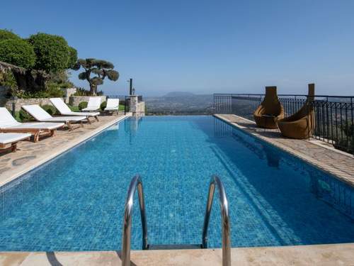 Ferienhaus Geroulios Kastro Villa I-Frei Beheizter Pool,Meerblick