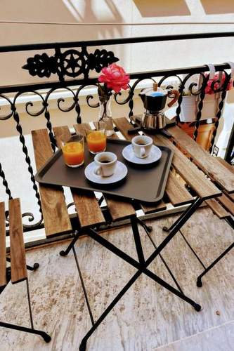 Ferienwohnung Oikos Design-Ferienwohnung mit Aussicht