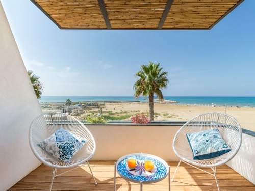 Ferienwohnung Charmante Wohnung in Donnalucata mit Möblierter Terrasse