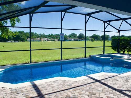 Ferienhaus Entspannende Familienvilla mit privatem Pool und Spa. Große Lanai mit reichlich