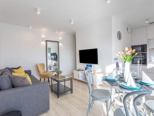 Ferienwohnung Geräumiges Ferienappartement Bianco 31