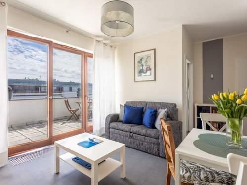 Ferienwohnung Sky mit Balkon am Meer