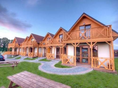 Ferienhaus Domek 8 in Mielno mit Grill