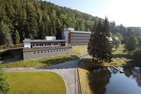 Schwarzbachtal - Double room Forest and Mountain View With balcony - Ferienunterkunft in Erlbach (2 Personen)