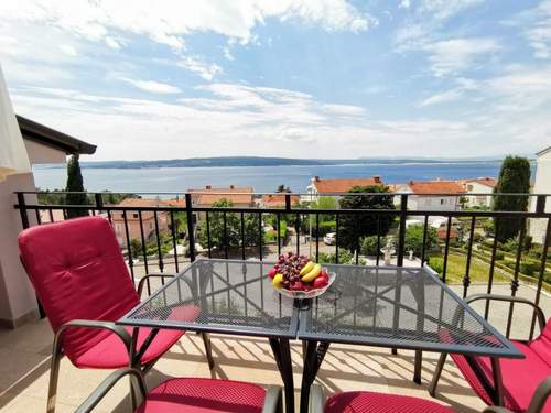 Ferienwohnung Wohnung in Crikvenica mit Terrasse und Meerblick