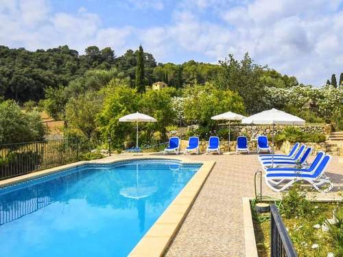 Ferienhaus Schönes Landhaus mit Panoramablick auf die Berge