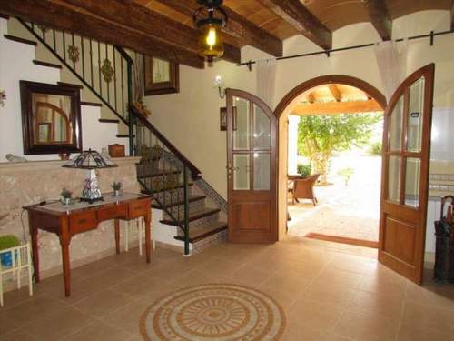 Ferienhaus Finca NA PONT- Finca rústica con gran piscina en Campos, Mallorca. Ideal famili