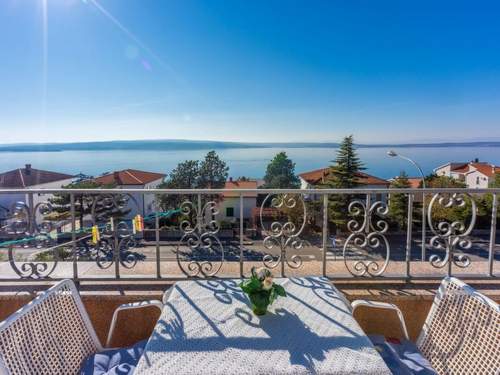 Ferienwohnung Appartement in Crikvenica mit Meerblick, Nähe Sandstrand