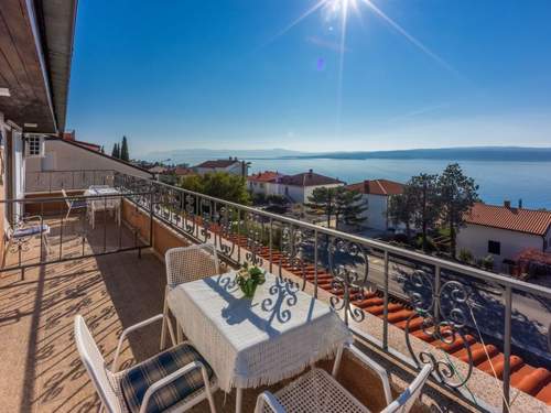 Ferienwohnung Wohnung in Crikvenica mit Terrasse mit Meerblick