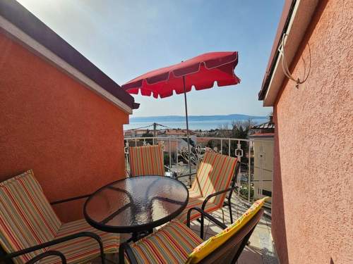 Ferienwohnung Appartement mit Balkon und Meerblick