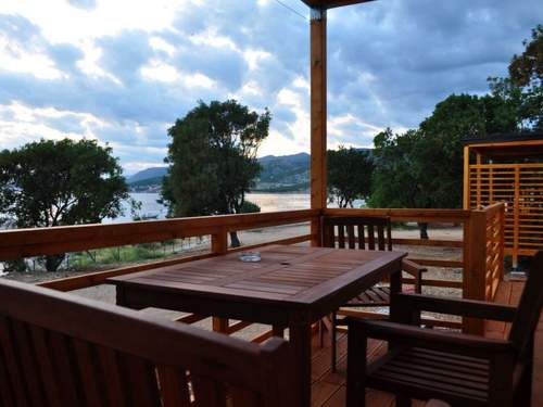 Ferienwohnung Mobilheim Queen Campagna mit gemeinschaftlichem Pool