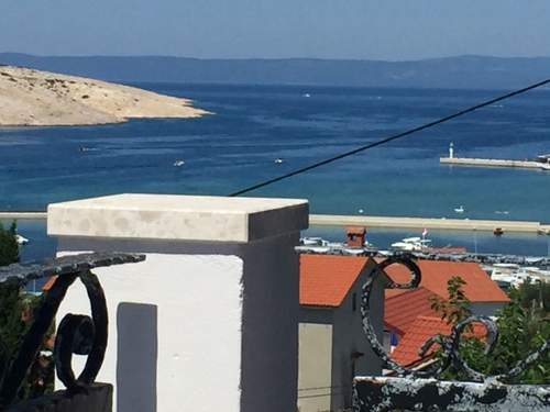 Ferienwohnung Sanset mit Blick auf das Wasser