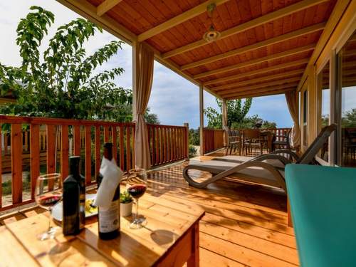 Ferienwohnung Mobilheim direkt am Strand