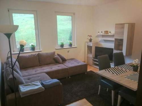 Ferienwohnung Gemütliche Wohnung in Lerbach mit Terrasse, Garten