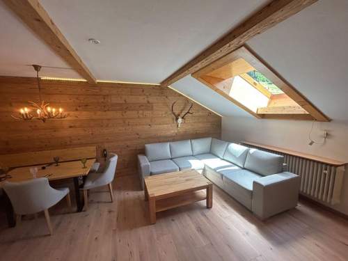 Ferienwohnung FeWO Allgäu Chalet - gemütliche Hüttenatmosphäre und Schwimmbad und Sauna im Ha
