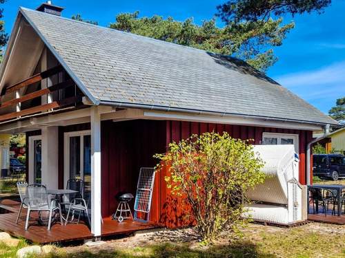 Ferienhaus Strandnahes Ferienhaus Strandrubin mit Kamin