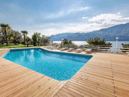 Ferienwohnung Studio mit Seeblick, BBQ und Gemeinschaftspool