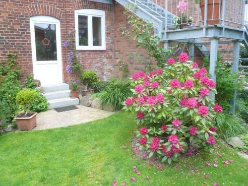 Ferienwohnung Charmante Wohnung in Dassow mit Terrasse und Grill