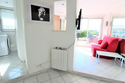 Résidence Studio Dernier &eacute;tage Avec Terrasse Sur Splendide Vue Mer - Ferienunterkunft in Cannes (2 Personen)