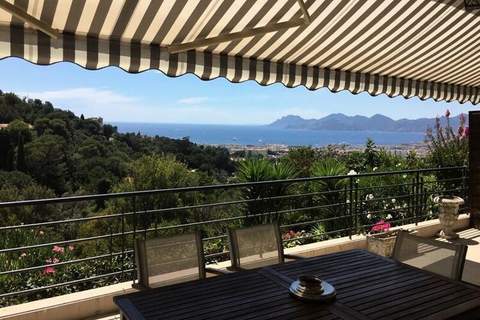 Résidence Coup De Cœur Vue Mer & Grande Terrasse ❤live In La Vista❤ - Ferienunterkunft in Cannes (4 Personen)