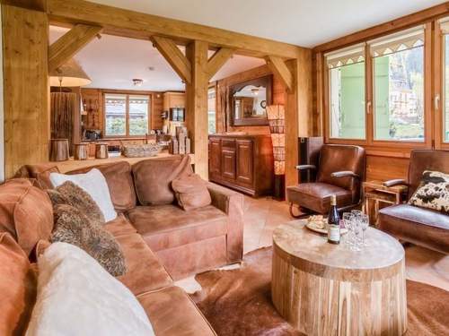 Ferienwohnung Komfortable Wohnung in Chamonix mit Südterrasse