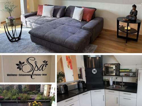 Ferienwohnung Stadtpark-Oase, ruhig, zentral, Balkon, Sauna