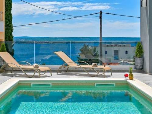 Ferienhaus Modern Villa Futura with pool