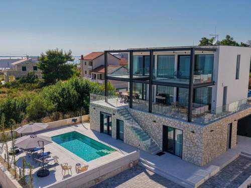 Ferienhaus Seafront Villa Aurea with pool and seaview