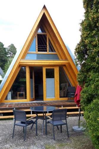 Ferienhaus Nur-Dach-Ferienhaus für vier Personen