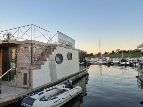 Ferienwohnung Hausboot mit Sauna