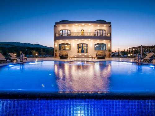 Ferienhaus VILLA SANTORINI, WEIN DUNKLES MEER VILLEN