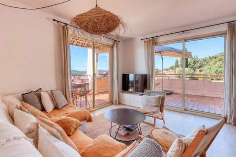 Résidence Mandariniers : Magnifique T4 Vue Mer Pour 6 - Ferienunterkunft in Le Lavandou (6 Personen)