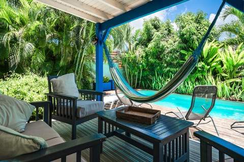 Villa Bougainvillier - Ferienunterkunft in Saint François (4 Personen)