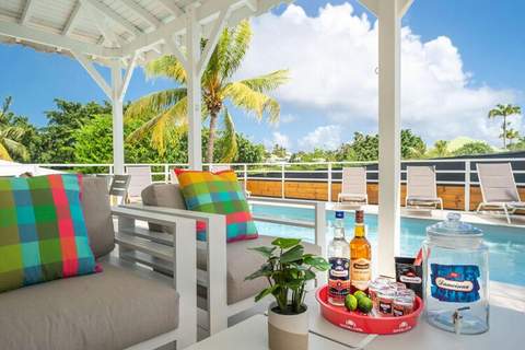Villa Green Caraibes - Ferienunterkunft in Saint François (6 Personen)