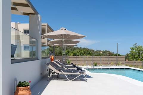 Athel Panoramic view Villas Stavros - Ferienunterkunft in Rethymno (6 Personen)