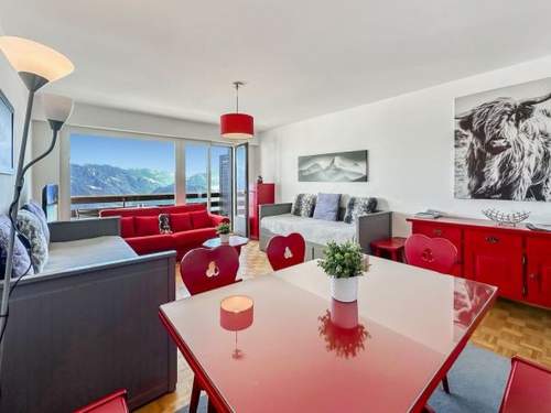Ferienwohnung Pied-à-terre in Crans-Montana, pool and view - Swi