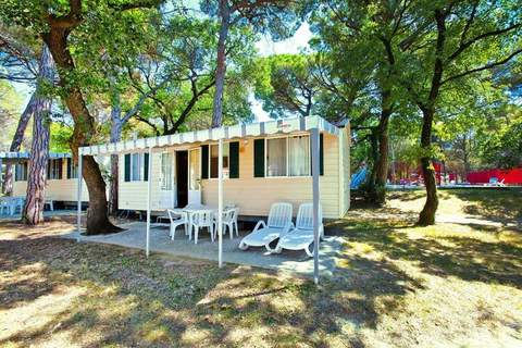 Mobile Homes Belvedere Grado-Green Holiday 5plus1pax - Ferienunterkunft in Belvedere di Aquileia (6 Personen)