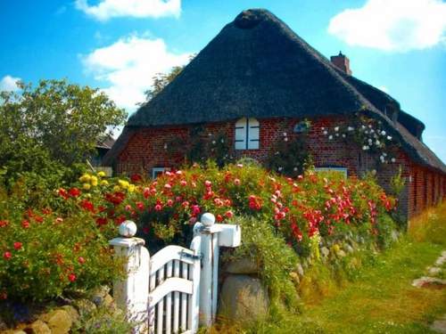 Ferienwohnung Wohnung in einem reetgedeckten Friesenhaus aus dem Jahr 1860