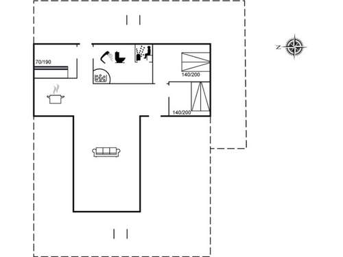 Ferienhaus Kjeld - 210m from the sea