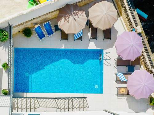 Ferienwohnung Villa Frankola mit Pool - Apt. Sonnenuntergang